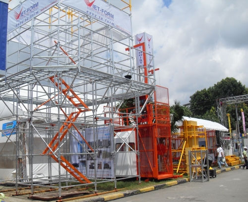 Triển lãm hội chợ Vietbuild  - Nhà thi đấu Phú Thọ Tp.hcm